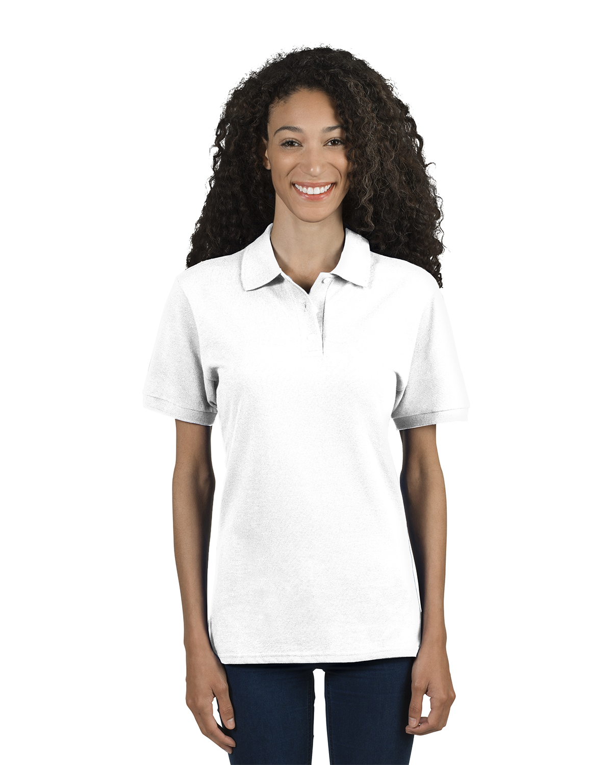 Jerzees Ladies' 6.5 oz. Premium 100% Ringspun Cotton Piqué Polo - 443WR