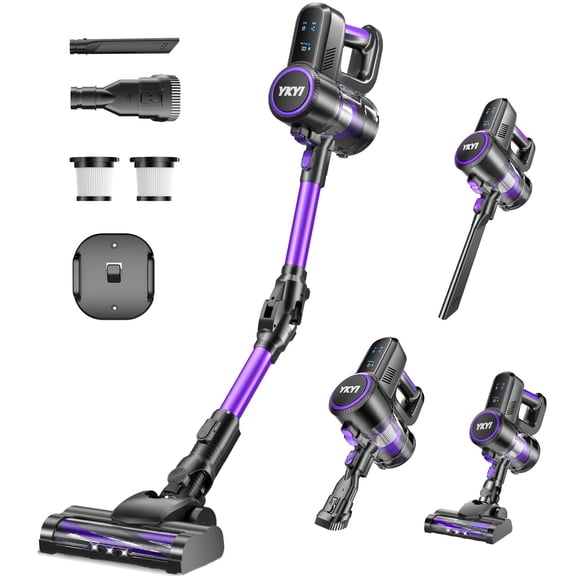 Cordless 4 in 1 Handheld Vacuum Cleaner 2-Speed adjust with rechargeable battery