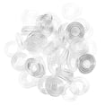 thumbnail image 1 of MasteelfCA 100pcs Bumper Spacers Glass Table Bumper Pads Clear Bumper Pads for Glass Table, 1 of 7