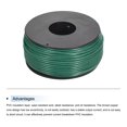 thumbnail image 3 of Uxcell 20AWG Stranded Wire Hookup 30M/100ft Green, Electrical Wire UL1007 Spool, 3 of 6