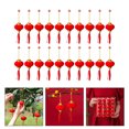 thumbnail image 4 of 20pcs Chinese New Year Lanterns Red Lanterns Chinese Spring Festival Ornament, 4 of 8