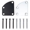 thumbnail image 1 of 2 Sets Guitar Neck Plates Neck Plate with Screws Guitar Reinforcement Boards, 1 of 7