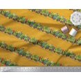 thumbnail image 3 of Soimoi Gold Cotton Duck Fabric Cactus With Conical Pot Tree Print Fabric by the Yard 44 Inch Wide, 3 of 5