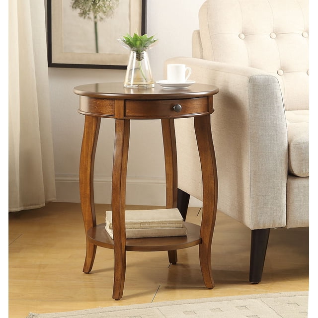 Table de bout Alysa d'ACME, noyer