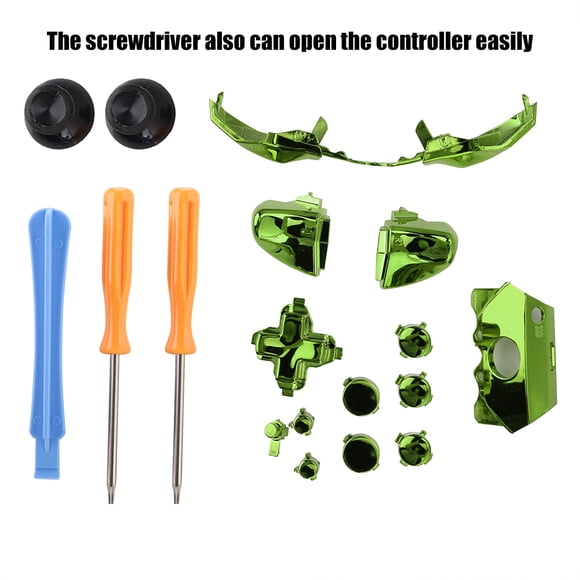 Yosoo Ensemble de Tournevis Colorés Boutons Pièces de Rechange pour Manette Xbox 360, Ensemble de Tournevis, Pièces de Rechange Boutons