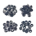 thumbnail image 3 of GUOOL 50x Snap Fasteners Press Stud Buttons for Leather Jacket Jeans Bag Clouses Black, 3 of 7
