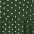 thumbnail image 4 of Robe Décontractée pour Femmes Grande Taille à Col Rond, Manches Courtes, à Pois Peints, 4 of 9