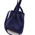 thumbnail image 3 of Sac à Bandoulière pour Femme avec Cordon de Serrage, Sac au Design Simple de Forme Carrée pour le Magasinage, 3 of 6
