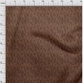 thumbnail image 4 of oneOone Silk Tabby Brown Fabric African Craft Projects Decor Fabric Printed By The Yard 42 Inch Wide, 4 of 4