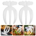 thumbnail image 2 of 2pcs Plastic Salad Claws Reusable Salad Forks Vegetable Forks Mixing Forks, 2 of 8