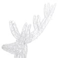 thumbnail image 3 of vidaXL XXL Acrylic Christmas Reindeers 250 LED 3 pcs 180 cm Blue, 3 of 5