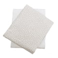 thumbnail image 1 of George Baby Neutral Organic Cotton Flannel Crib Sheets (2 Count), 1 of 7