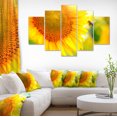 thumbnail image 1 of Beautiful Sunflowers Blooming - Large Animal Canvas Art Print, 1 of 3