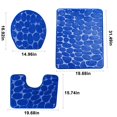 thumbnail image 3 of LSLJS Bathroom Rugs Sets 3 Piece Bathroom Carpet, Super Soft Non Slip Bathtub Carpet and Absorbent Bath Mat, Bathroom Carpet, Plush Bath Mat for Bathroom, 3 of 8