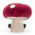 thumbnail image 3 of Jellycat Amuseable Mushroom Plush Toy, Red & White, 12 Inches, 3 of 3