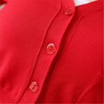 thumbnail image 3 of Mode Durable Cardigan Tricoté à Manches Longues pour Femmes Printemps et Automne - Hontri, 3 of 4