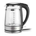 thumbnail image 2 of Hamilton Beach 1.7 L Double Wall Electric Kettle, Cordless Glass & Stainless-Steel Hot Water Boiler, 1500W, Model 40850, 2 of 5