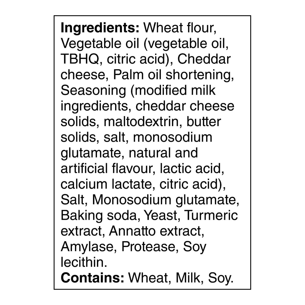 Craquelins Cheez-It* Cheddar Blanc 200 g