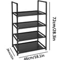 thumbnail image 3 of Dvkptbk Dirt Proof Storage Rack Dormitory Iron Shoe Cabinet Multi-layer Non-woven Fabric Door Home Shoe Rack, 3 of 6
