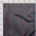 thumbnail image 2 of oneOone Tissu Popeline de Coton Imprimé Fraise 1 Yard 42 Pouces de Large, 2 of 4
