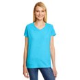 thumbnail image 1 of Hanes T-Shirt Col en V Triblend X-Temp pour Femmes - 42VT, 1 of 1