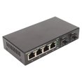 thumbnail image 1 of Commutateur Fibre SFP à 6 Ports, Ports RJ45 Auto-Adaptatifs 10/100/1000 m, Émetteur-Récepteur SFP RJ45, Commutateur Ethernet Prêt à l'Emploi, 1 of 7