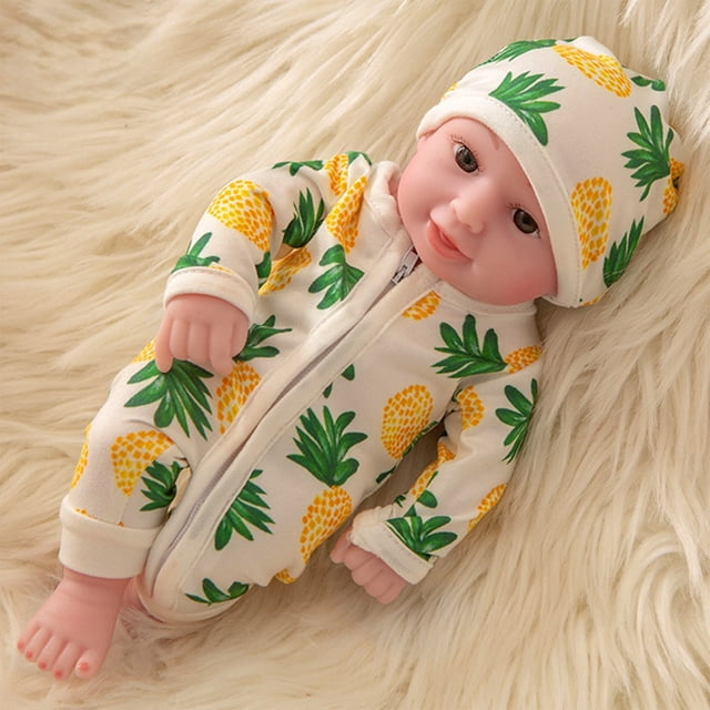 QIPOPIQ Full Body Silicone Dolls ,Mini Realistic Doll Real Life Miniature Doll