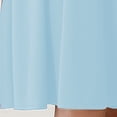 thumbnail image 4 of Robes pour Préadolescentes à Manches Longues, Ligne A, à Étages, Évasées, Robe d'Été pour Filles, Robe Bleu Pâle pour Filles, Robe Chic pour Filles, 4 of 8