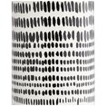 thumbnail image 3 of Pacific Coast Lighting Lampe de Table en Céramique à Rayures 27 Pouces en Blanc, 3 of 4