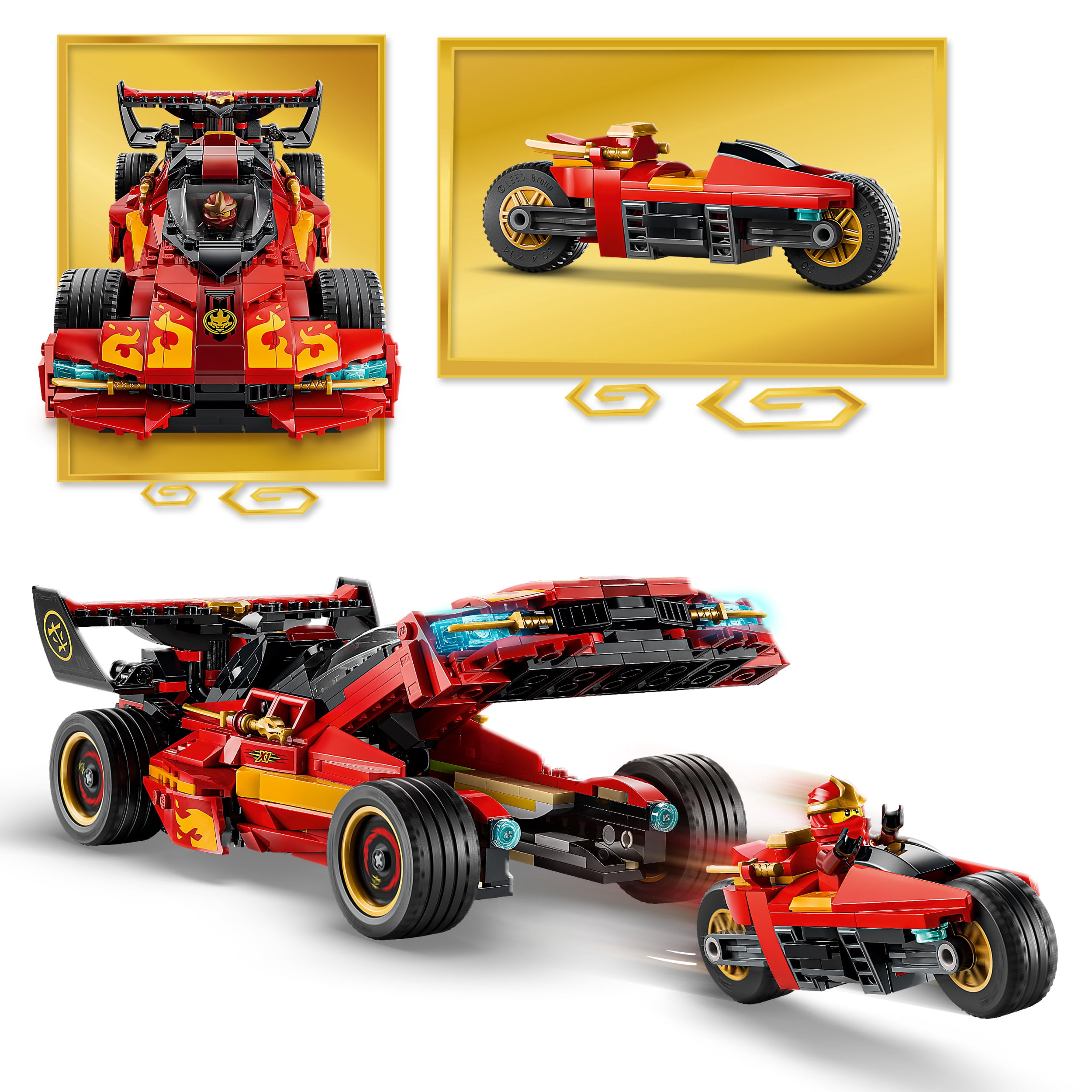 LEGO NINJAGO X-1 Ninja Charger 15th Anniversary - Building Set for