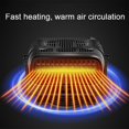 thumbnail image 3 of HLONK 500W 12/24V Portable Defogging Fan Automotive Heating Parts  ABS, 3 of 7