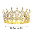 thumbnail image 2 of Chaîne de Tête Strass Accessoire de Tête de Mariée Mariage Anniversaire pour Femmes Bijoux de Mode, 2 of 5