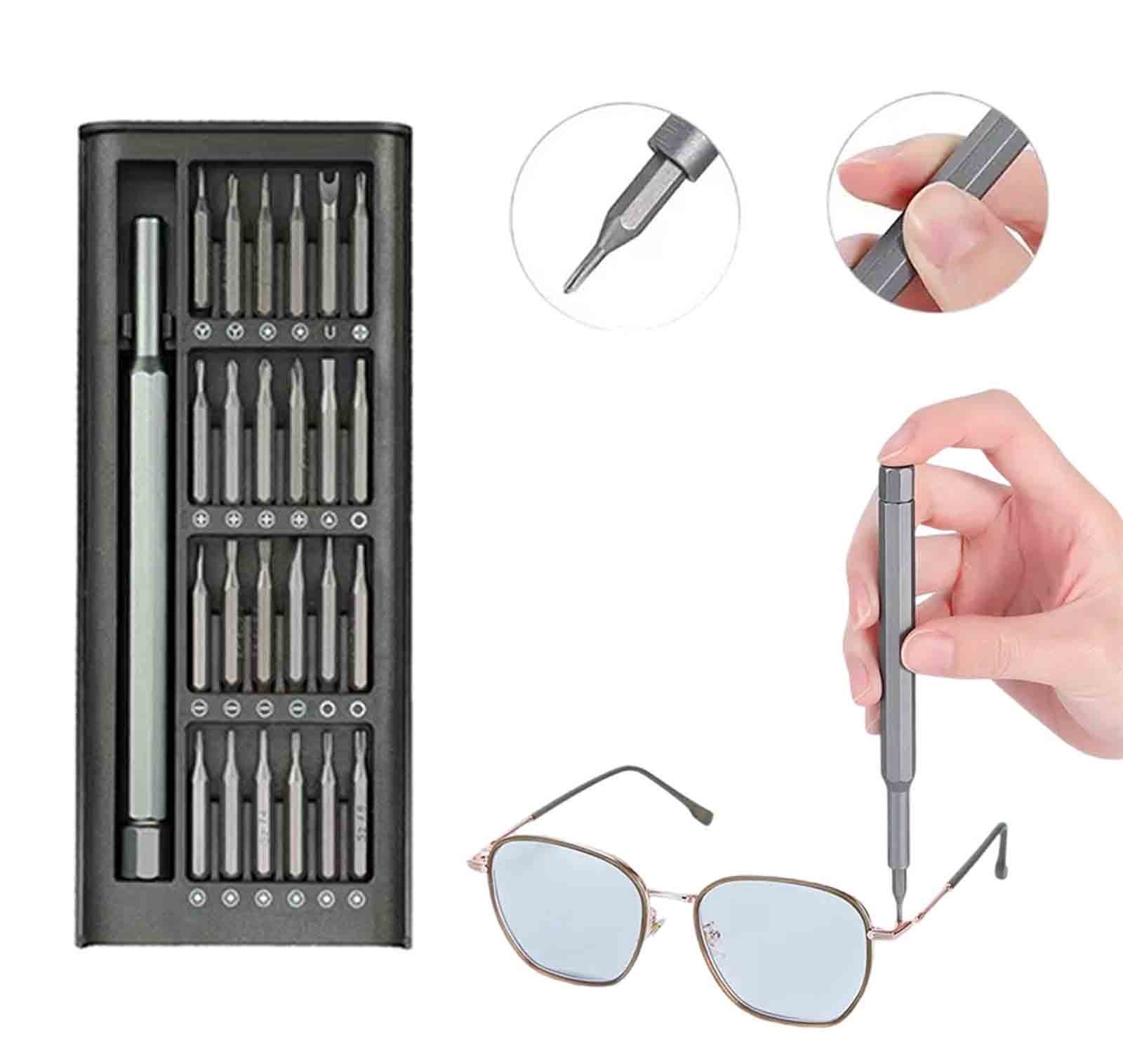 PRETXORVE Household Multifunction Screwdriver Set 24 In 1 Screwdriver Set Repair