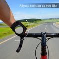 thumbnail image 4 of tredstone Bike Rear View Mirror Bicycle Flexible Wristband Backeye Mirror black 9*8*2.5cm 1Set, 4 of 5