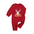 thumbnail image 4 of Noël Imprimé Femmes Manches Longues T-Shirt Tops et Pantalons Cosplay Pyjama Maison de Vacances Correspondant Ensemble de Pyjama, 4 of 4