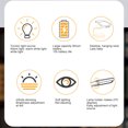 thumbnail image 4 of Hanging Neck Lamp,Cold Light, Warm Light, Warm White Light,USB Charging, Portable Reading Light, LED Neck Lamp, For Reading, Weaving, Camping Or Repairing, Etc, 4 of 8