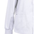 thumbnail image 3 of Womens Scrub Jacket Workwear Snap Front Warm-up Scrubs Jacket, 3 of 4
