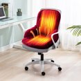 thumbnail image 2 of E Heated Lumbar Support Cushion With Fast Warm Up, Adjustable Heating Pad, Machine Washable Cover For Office Chair, Car Seat, Wheelchair And Home Use, Relieves Back Pain, 2 of 5