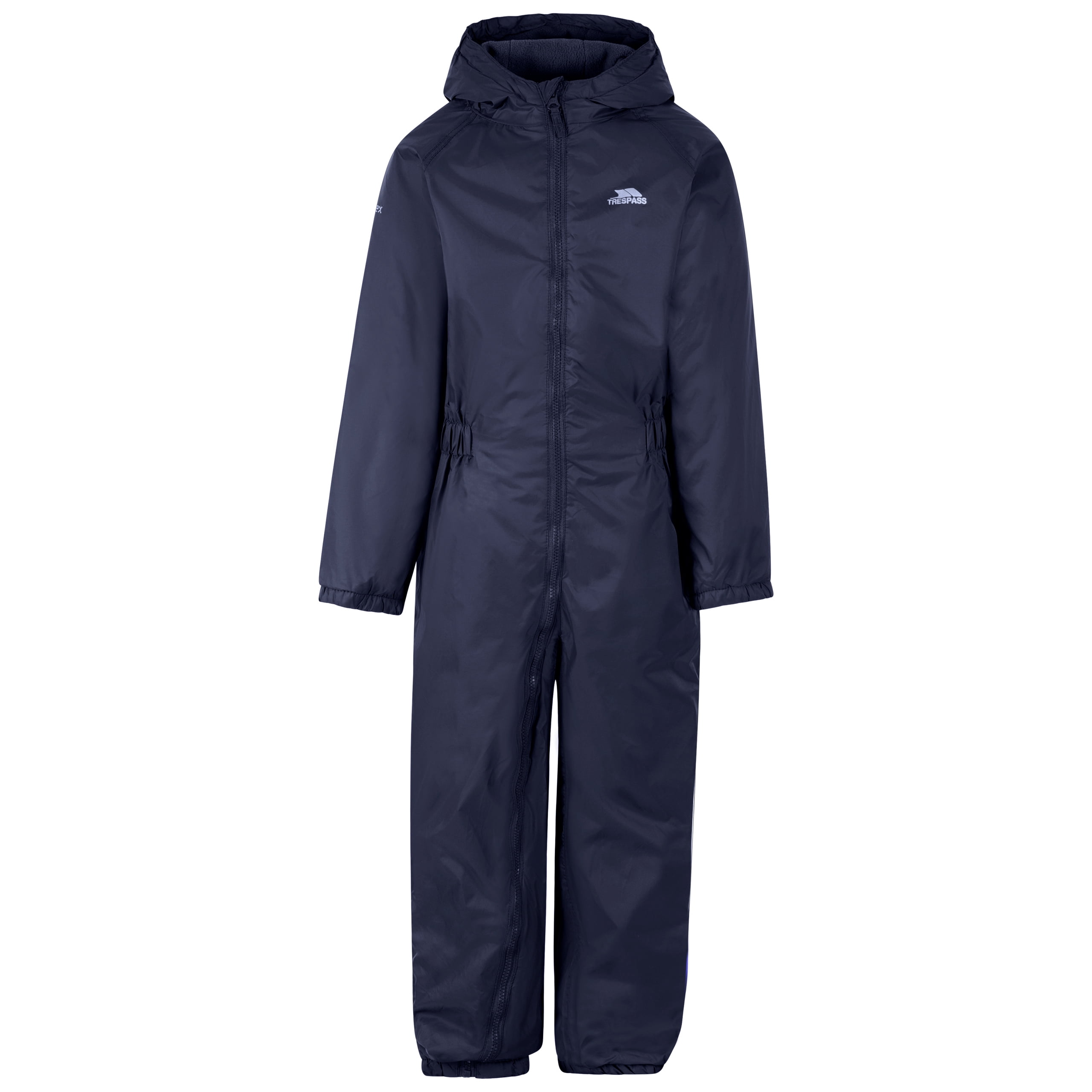 Trespass Unisex Kids Full Body Length Zip Waterproof Rain Suit - Dripdrop