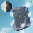 thumbnail image 3 of UPF50+ Sun Protection Face Mask & Neck Gaiter - Breathable Ice Silk Scarf for Cycling, Fishing, Hiking - Adjustable Full Face Cover with Ear Loops, 3 of 5