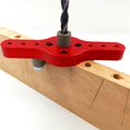 thumbnail image 2 of 2-10mm Sel Centering Doweling Jig Set Wood Hole Locator Red, 2 of 9