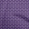 thumbnail image 1 of oneOone Silk Tabby Purple Fabric Asian Ikat Sewing Craft Projects Fabric Prints By Yard 42 Inch Wide, 1 of 4