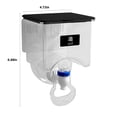 thumbnail image 3 of SuoKom Wall Mounted Oil Dispenser Kitchen Seasoning Organizer Leakproof Oil Container, 3 of 8