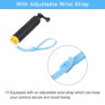 thumbnail image 3 of Unique Bargains Waterproof Floating Hand Grip Selfie Stick Handle with Adjustable Wrist Strap, Yellow & Black, 3 of 7