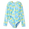 thumbnail image 2 of George Girls' Adaptive One Piece Rashguard Swimsuit, 2 of 4