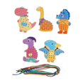 thumbnail image 2 of Siruishop Lacing Cards Gift for Boys Girls Wood Early Development Lacing Playing Games Style B, 2 of 8