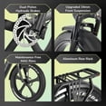thumbnail image 4 of EMMO Vegar Pro Step Thru Fat Tire Torque Sensor Low Step Electric Bike - 48V/20Ah 750W UL Certified - 125km Range - Graphite Grey, 4 of 10