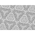 thumbnail image 1 of Ahgly Company Machine Washable Indoor Rectangle Transitional Gray Area Rugs, 3' x 5', 1 of 7