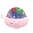 thumbnail image 2 of Garment Bags and Protectors Star Projector Light Projector Multiple Colors Projections Star Night Light Projector For Kids Adults Bedroom Space Lights For Bedroom Decor, 2 of 8