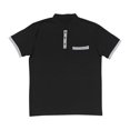 thumbnail image 4 of EOYWHK Henley Shirts for Men Business Casual Button Up Short Sleeve Tees Solid Color Stand Collar Work Blouse, 4 of 7